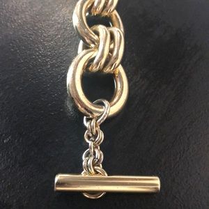 Chunky gold bracelet